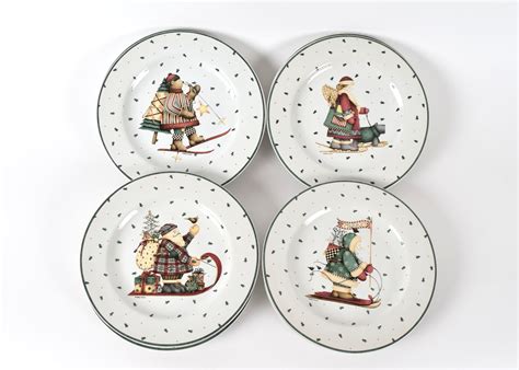 Sakura Christmas Dishes By Debbie Mumm Ebth