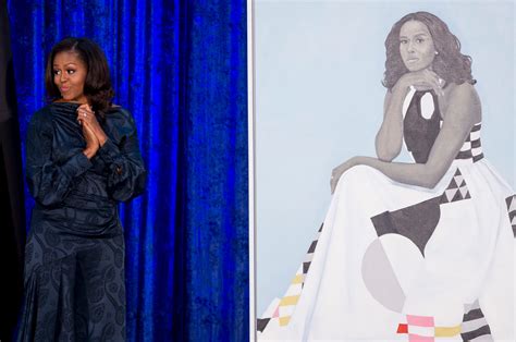 Michelle Obamas Official Portrait