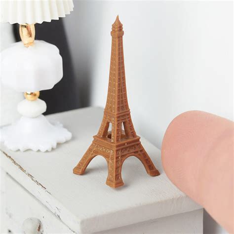 Micro Miniature Eiffel Tower Miniature Home Decor Dollhouse