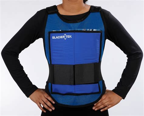 Blue safety vests the blue vests are extremely popular and can help differentiate departments or different individuals. Glacier Tek Classic Cool Vest, Safety Blue with Nontoxic ...