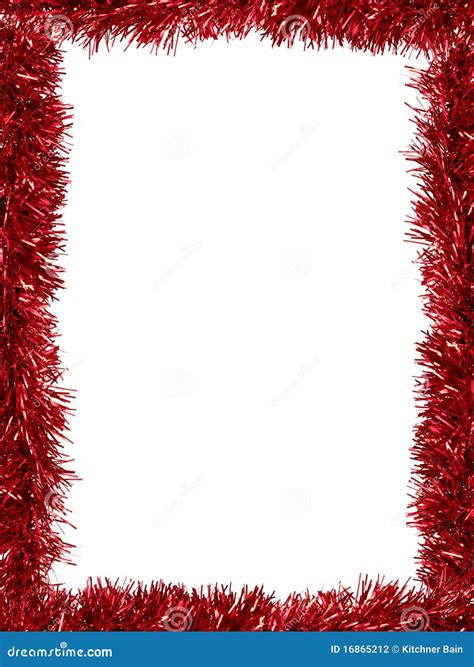 Tinsel Border Stock Photo Image Of Christmas Pattern 16865212
