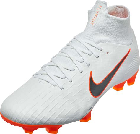 Nike Mercurial Superfly 6 Pro Fg Whitetotal Orange Soccerpro