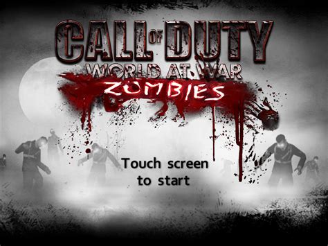 Call Of Duty World At War Zombies Screenshots For Ipad Mobygames