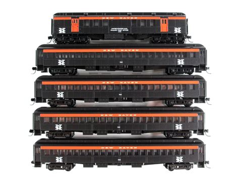 N Scale New Haven Heavyweight Passenger Car 5 Pack Set Micro Trains
