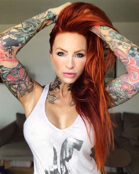 Beautiful Redhead Gorgeous Hot Tattoos Photography Projects Color Tattoo Redheads Tattoos
