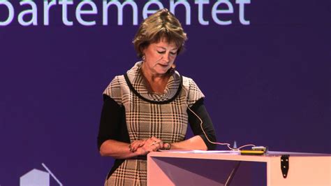 Kulturminister Lena Adelsohn Liljeroth Inviger Höstmötet Youtube