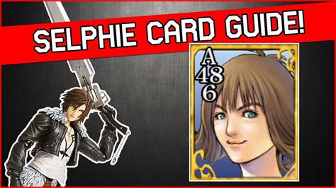 How To Get The Tricky Selphie Card In Final Fantasy 8 Remastered