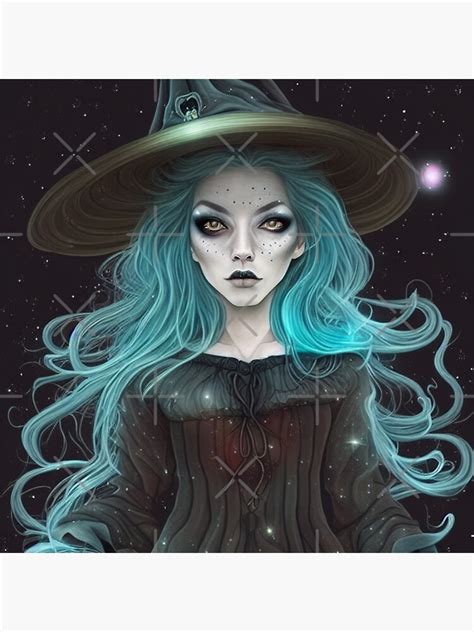 Witch Girl Digital Art Pretty Face Artwork Beautiful Girl Art Witchy