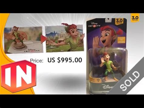 Disney Infinity Peter Pan Pre Release Production Run Figure Sells On Ebay For YouTube