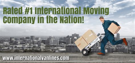 Best International Moving Companies International Van Lines