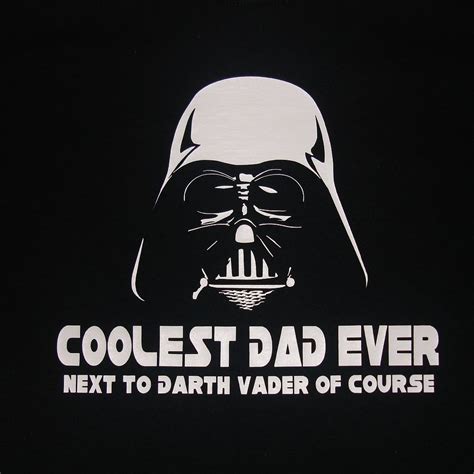 Star wars day, may 4, celebrates george lucas's star wars media franchise. Darth Vader Coolest Dad Ever Men T Shirt Funny Fathers Day ...