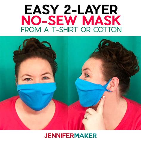 Make A No Sew Face Mask From A T Shirt Face Mask Tutorial Easy Face Mask Diy Easy Face Masks