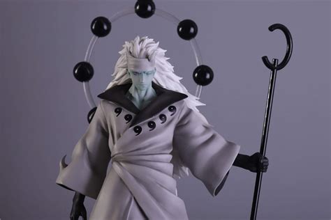 Anime Naruto Zh Studio Uchiha Madara Resin Figurine Model Collector Gk