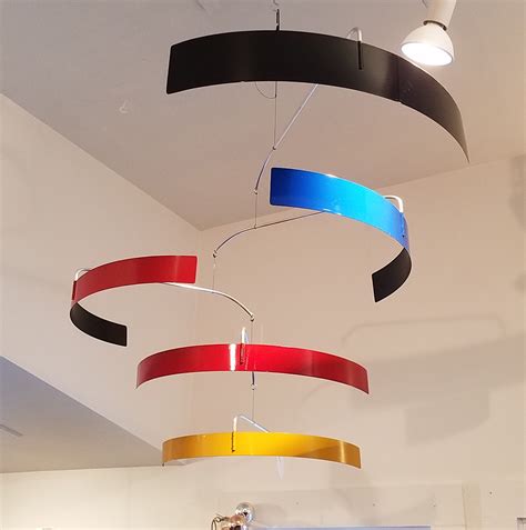 I design this is for fun. Hanging Mobiles by Joel Hotchkiss Surround Art Mobile
