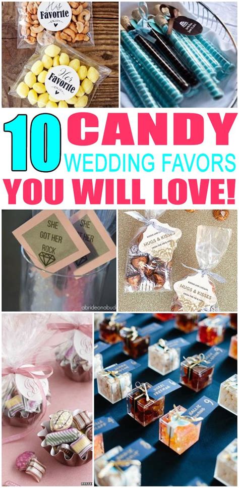 Candy Wedding Favors Homemade Wedding Favors Candy Wedding Favors