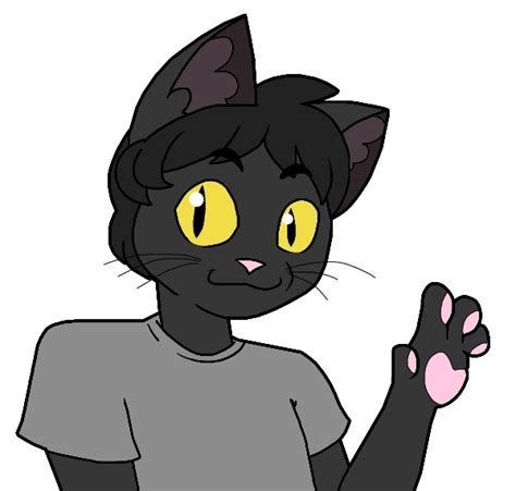 furrybooru 2019 anonymous artist anthro black body black fur clothed clothing domestic cat