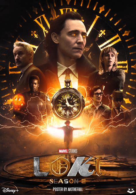 Loki Season 2 Gold And Black Poster By Akithefull On Deviantart