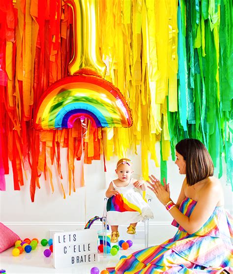 Everything You Need To Know To Host A Rainbow Themed Birthday Party