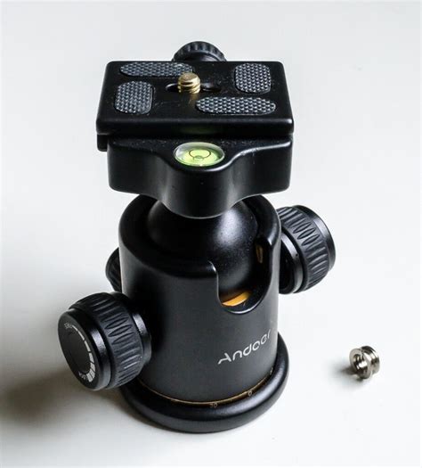 Tripod Ball Head With Quick Release Plate 14 Max Load 8kg1764lbs