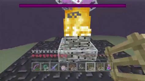 How To Beat The Ender Dragon Minecraft Youtube