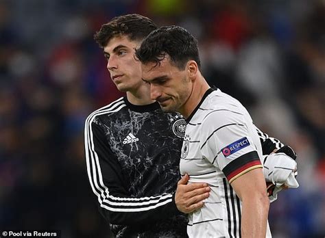 Mats hummels reacts after his early own goal, which proved to be decisive. EURO 2020: Mats Hummels' three-year-old son celebrate his OWN GOAL against France | Daily Mail ...