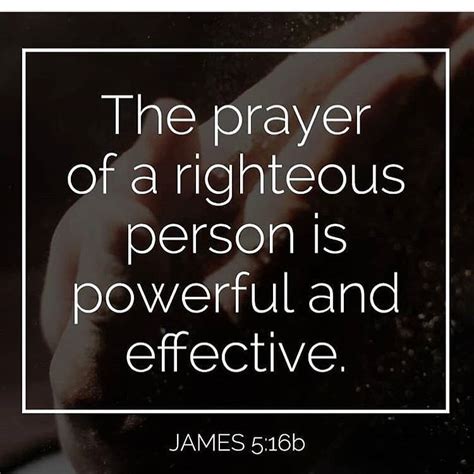 The Prayer Of The Righteous