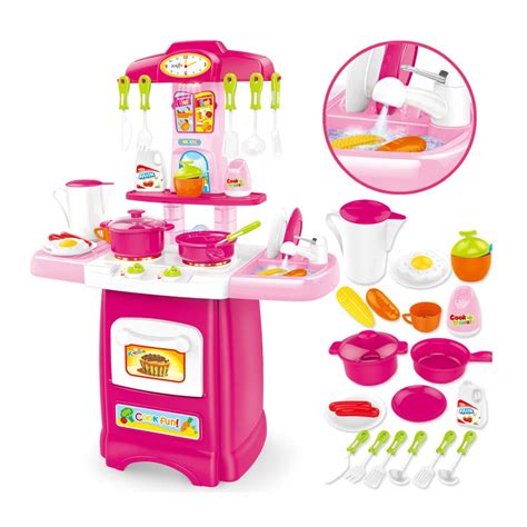 Tiny Kitchen Set For Cooking Real Food Come Back Every Friday For A