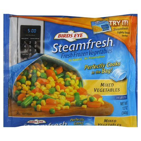 Birds Eye Steamfresh Selects Mixed Vegetables 12 Oz 340 G Food