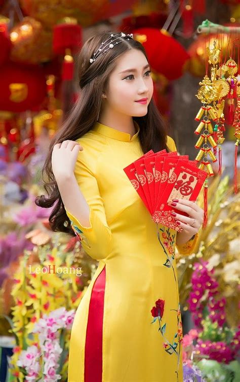 BỘ Hình ảnh áo Dài Tết Mới Nhất Năm Nay đẹp Say Lòng Người