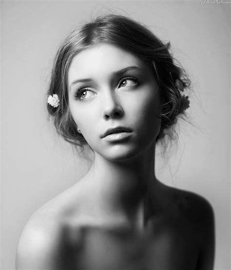 Young Beuty By Edward Gulunyan On 500px Black And White Portraits