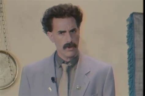 Borat Sings Kazakhstans National Anthem At Rodeo Watch Rolling Stone