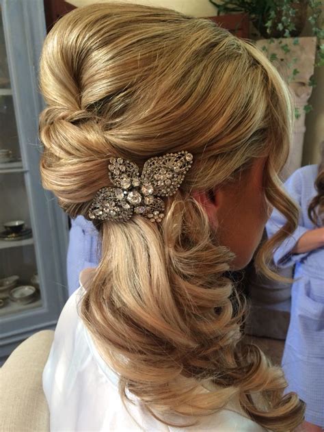 Side Swept Bridal Updo Elegant And Romantic We Absolutely Loved This