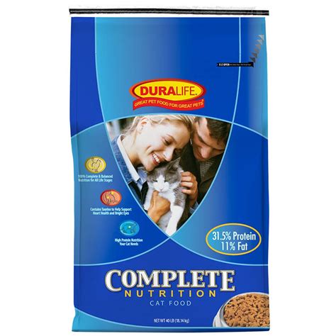 Duralife Complete Cat Food 40 Lb
