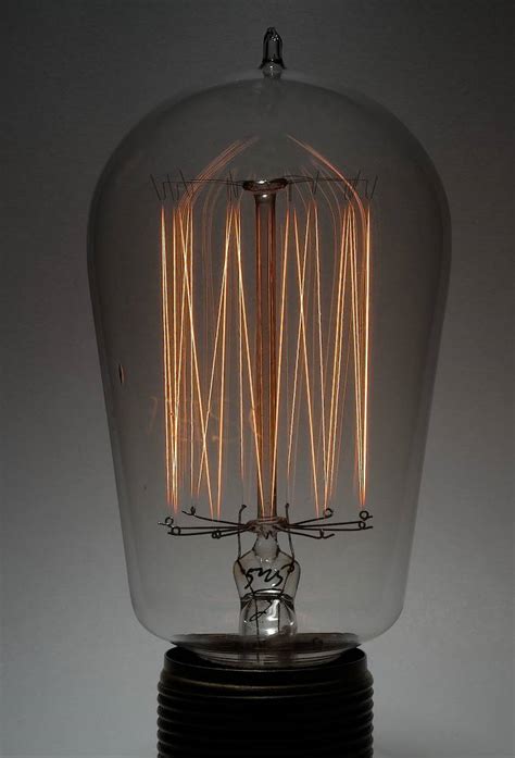 Fileold Fashioned Light Bulb