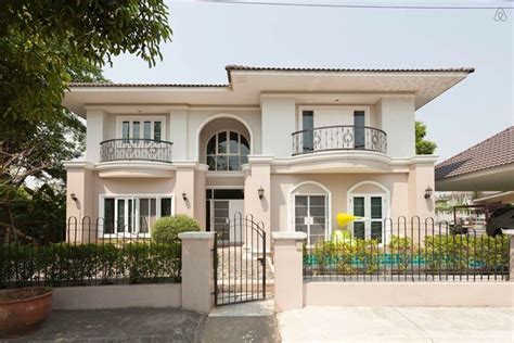 Two Story House With Round Balconies Two Story House With Balcony Best