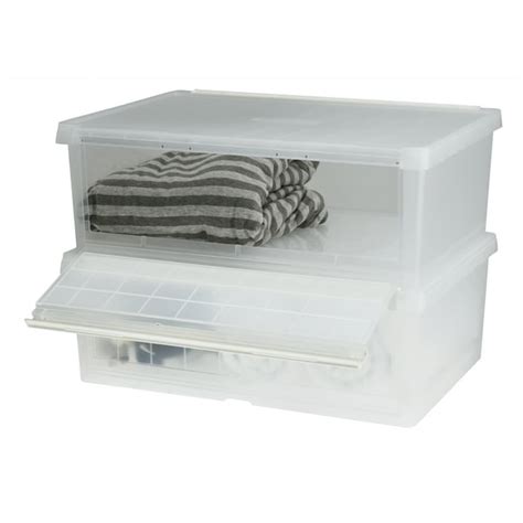 Front And Top Opening Storage Box Pack Of 6