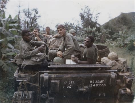 Members Of The 196th Light Infantry Brigade On An Armored Flickr