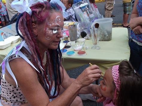 Funky City Baby Face Painting Galore