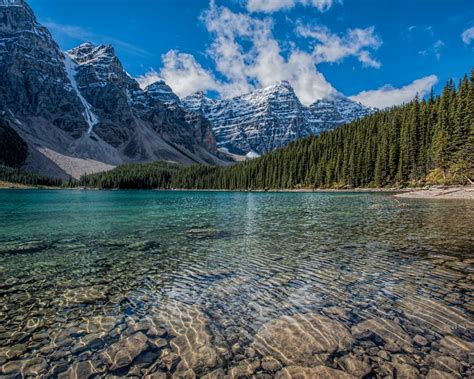 Download 1280x1024 Wallpaper Clean Lake Mountains Range
