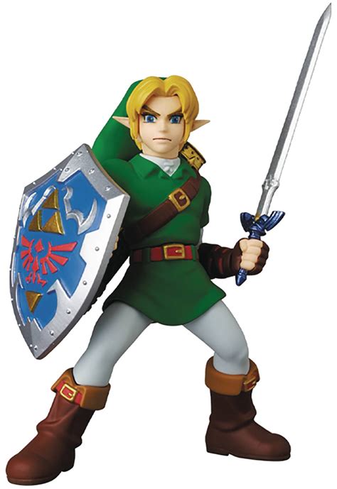 Feb208295 Legend Of Zelda Ocarina Of Time Link Udf Fig Previews World