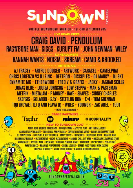 sundown festival announce initial lineup this is soundcheck