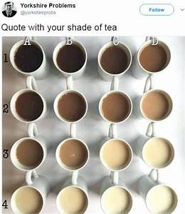 Tea Colour Chart Could Divide The Country Joe Co Uk