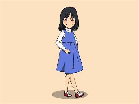 How To Draw A Little Girl With Pictures Wikihow