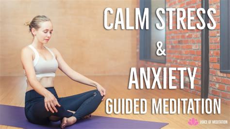 10 Minute Guided Meditation For Stress And Anxiety Relief Youtube