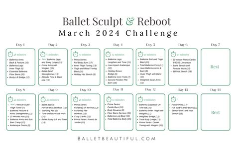 Spring Sculpt 2024 Ballet Sculpt And Reboot Challenge Ballet Beautiful