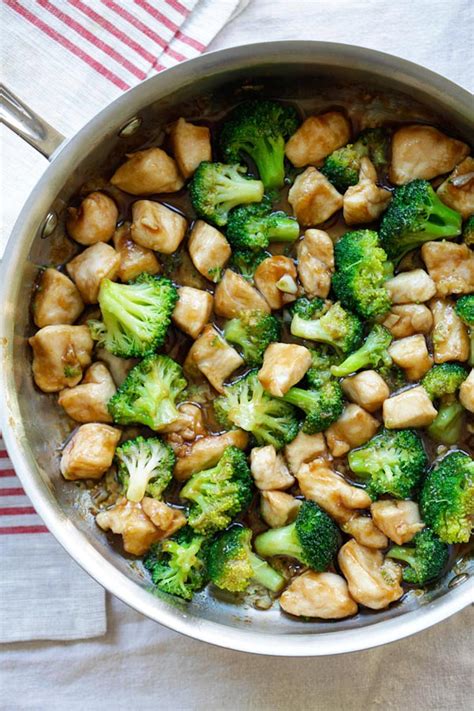 Chopped fresh parsley, plus more for garnish. Chicken and Broccoli | Easy Delicious Recipes