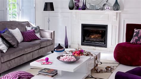 Awe-inspiring Collections Of Purple Living Room Ideas Concept | Sweet