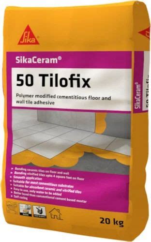 Sikaceram Tilofix Tile Adhesive Kg Bag At Rs Bag In Kolkata