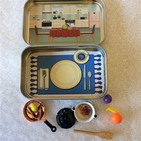 Toy Cooking Altoid Play Tin Play Set Toy Play Stove Etsy Playset