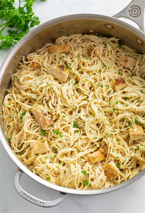 Angel Hair Pasta With Chicken The Cozy Cook